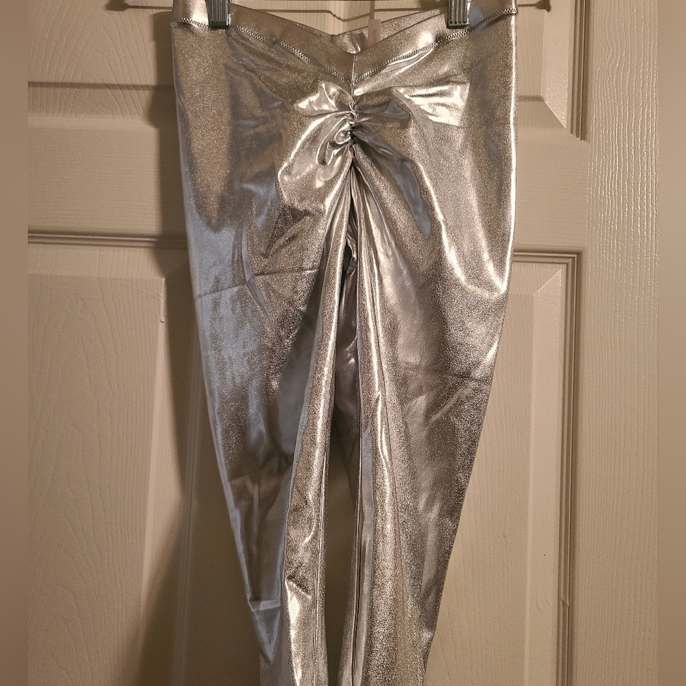 NWT Skims Metallic Swim Capri - Picture 4 of 4